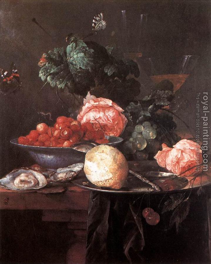 Jan Davidsz De Heem : Still-life with Fruits